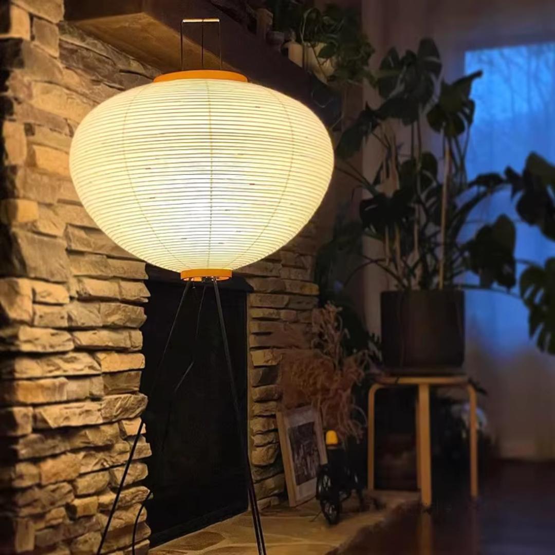 Luminária de Papel Japonesa Akari Bushi