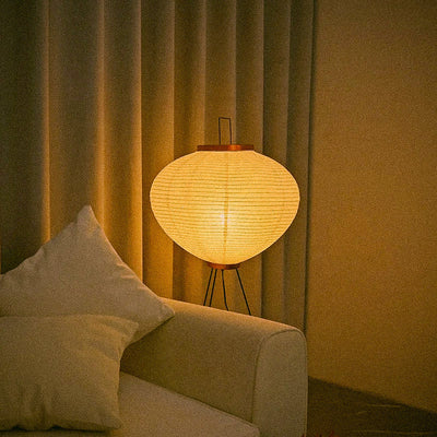 Luminária de Papel Japonesa Akari Bushi